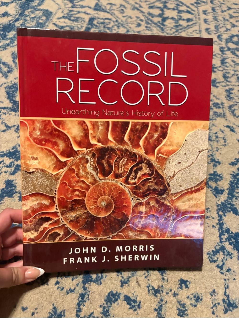 Hardcover Fossil Book - The Fossil Record